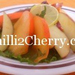 RIPE APPLE AND PAPRIKA SALAD