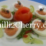 TOMATO CHUTNEY ON TANGY RADISH